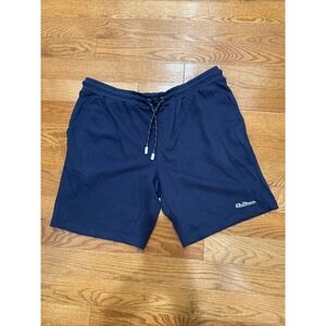 Ben Sherman Navy Blue Stretch Sweat Shorts 2XL Cotton Blend Normcore Dadcore
